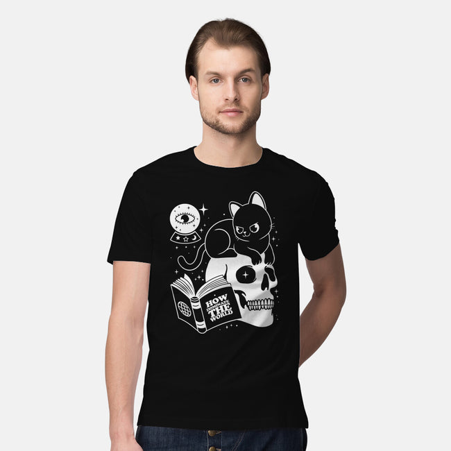 Cat Dominate-mens premium tee-Eoli Studio