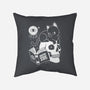 Cat Dominate-none removable cover w insert throw pillow-Eoli Studio