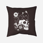 Cat Dominate-none removable cover w insert throw pillow-Eoli Studio