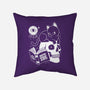 Cat Dominate-none removable cover w insert throw pillow-Eoli Studio