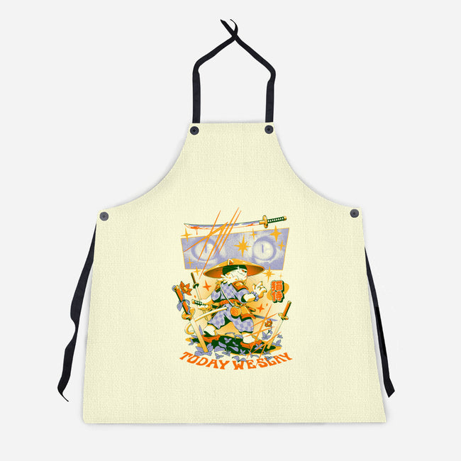 Today We Slay-unisex kitchen apron-ilustrata