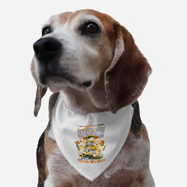 Today We Slay-dog adjustable pet collar-ilustrata