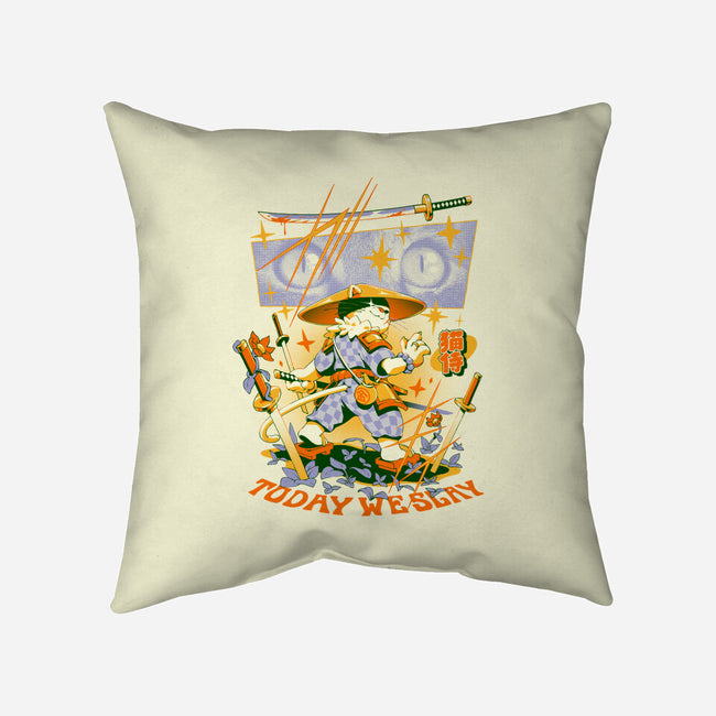 Today We Slay-none removable cover w insert throw pillow-ilustrata
