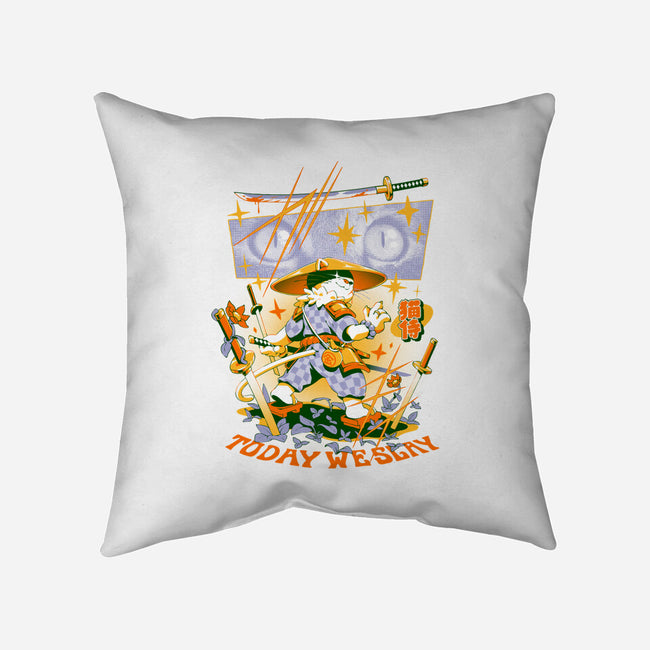 Today We Slay-none removable cover w insert throw pillow-ilustrata