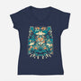 It's A Trap-womens v-neck tee-1Wing