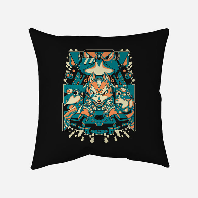 It's A Trap-none removable cover w insert throw pillow-1Wing