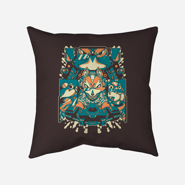 It's A Trap-none removable cover w insert throw pillow-1Wing