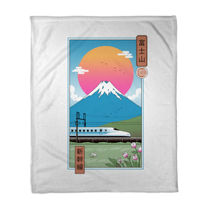 Shinkansen In Mt. Fuji