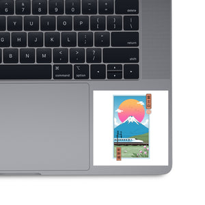 Shinkansen In Mt. Fuji