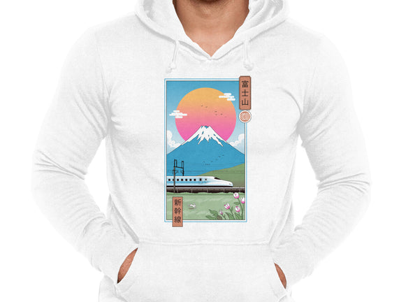 Shinkansen In Mt. Fuji