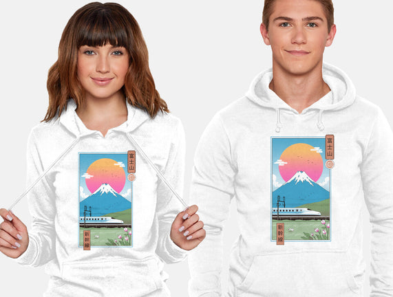 Shinkansen In Mt. Fuji