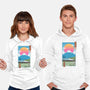 Shinkansen In Mt. Fuji-unisex pullover sweatshirt-vp021
