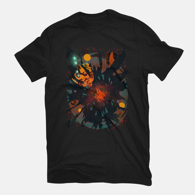 Space Eater-unisex basic tee-Estevan Silveira