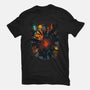 Space Eater-womens basic tee-Estevan Silveira