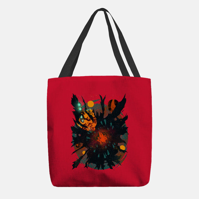 Space Eater-none basic tote bag-Estevan Silveira