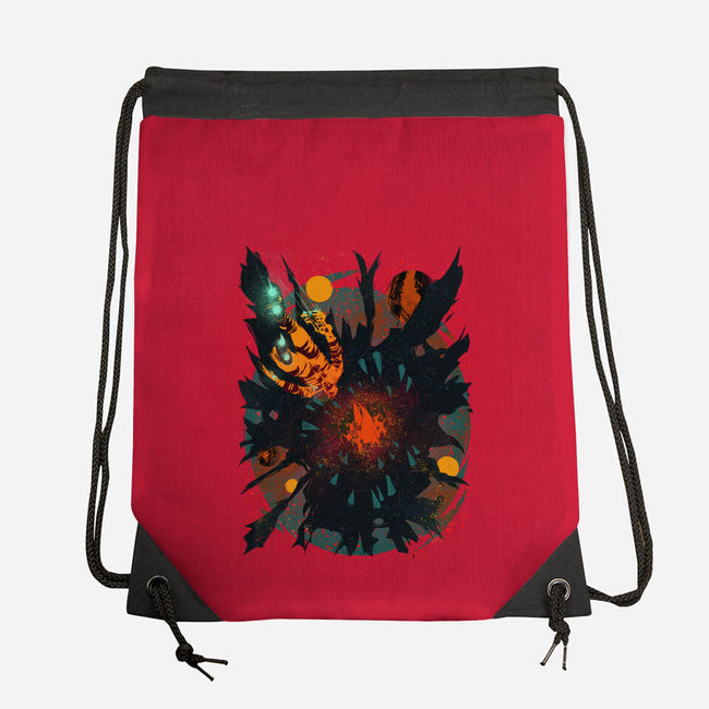Space Eater-none drawstring bag-Estevan Silveira