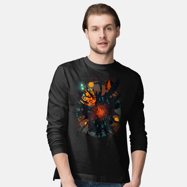 Space Eater-mens long sleeved tee-Estevan Silveira