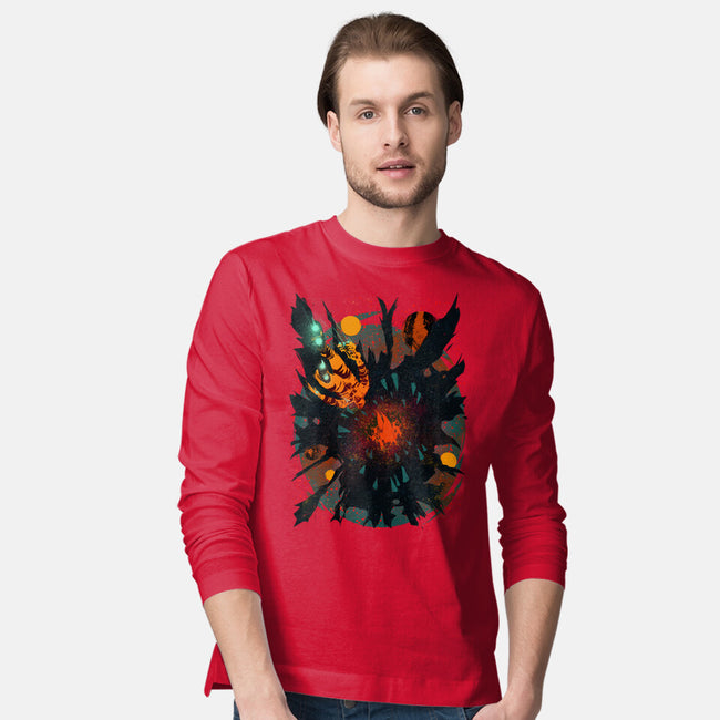 Space Eater-mens long sleeved tee-Estevan Silveira