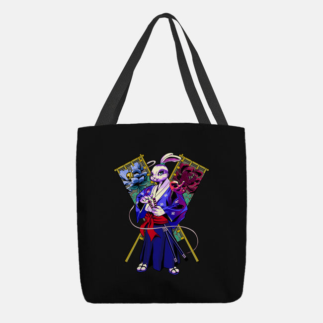 Blade Of Hares-none basic tote bag-heydale