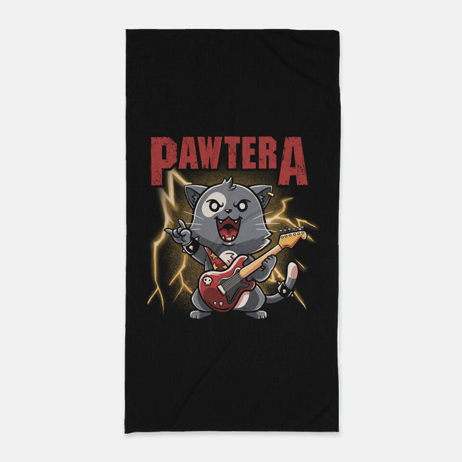 Pawtera-none beach towel-koalastudio