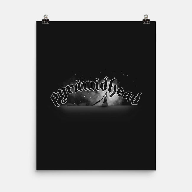 Pyramid Head-none matte poster-se7te