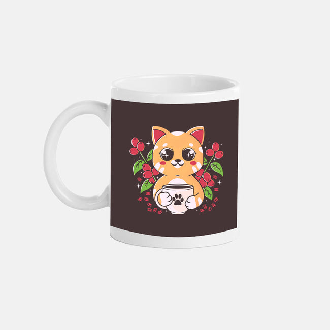 Coffee Cat-none mug drinkware-Eoli Studio