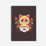 Coffee Cat-none dot grid notebook-Eoli Studio