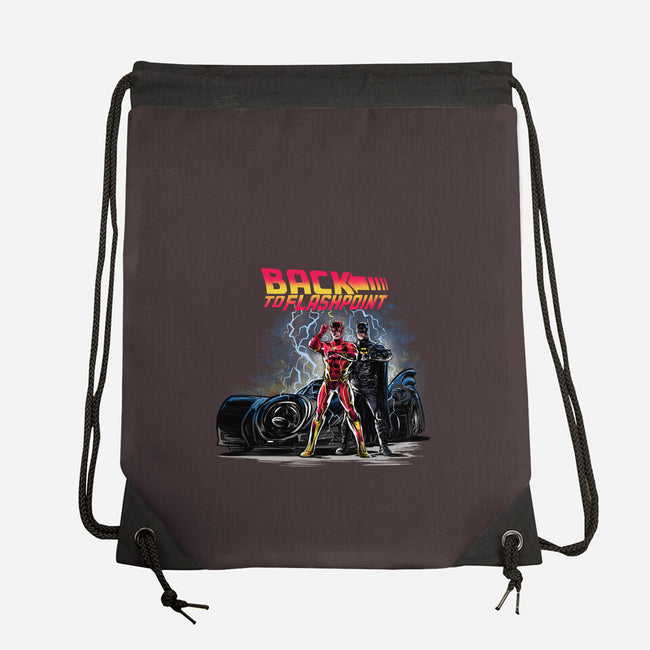 Back To Flashpoint-none drawstring bag-zascanauta