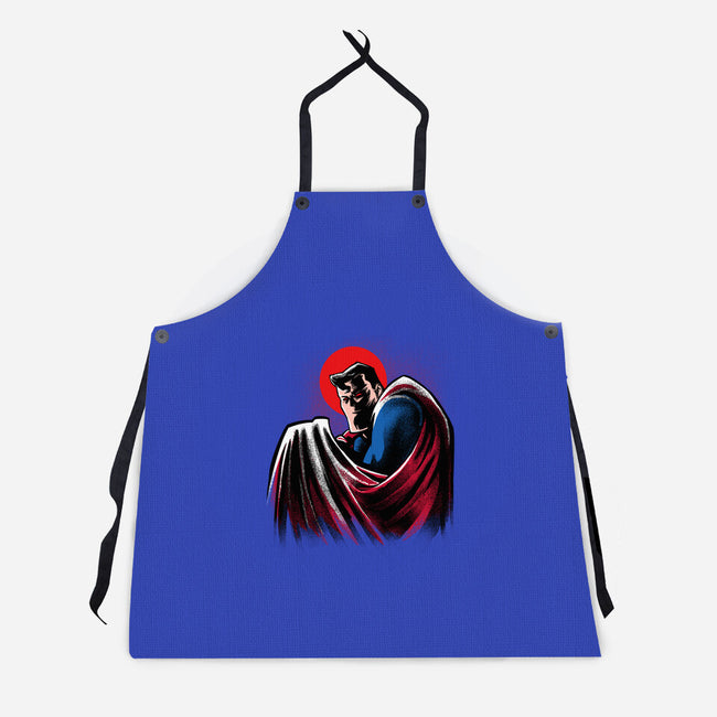 Super Adventures-unisex kitchen apron-zascanauta