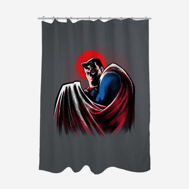 Super Adventures-none polyester shower curtain-zascanauta