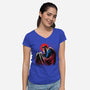 Super Adventures-womens v-neck tee-zascanauta