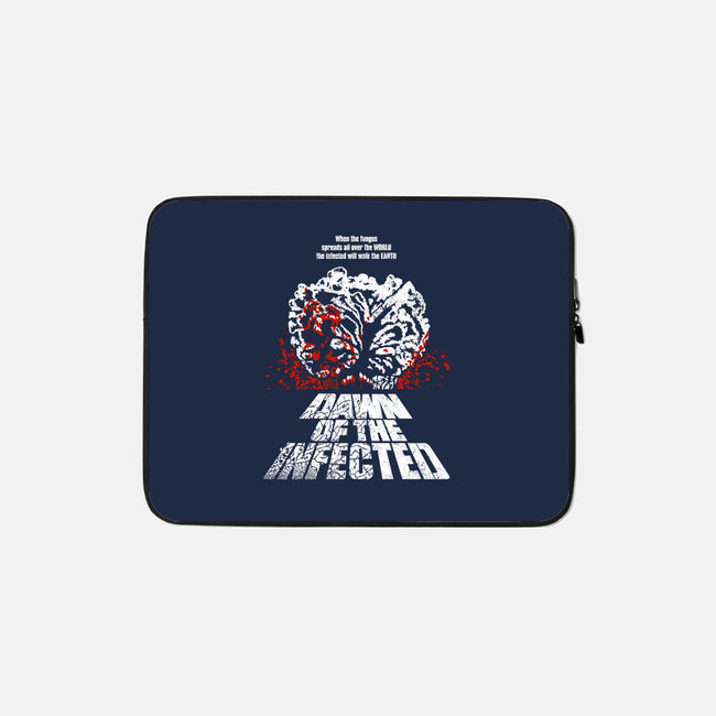 Infected Walk The Earth-none zippered laptop sleeve-demonigote