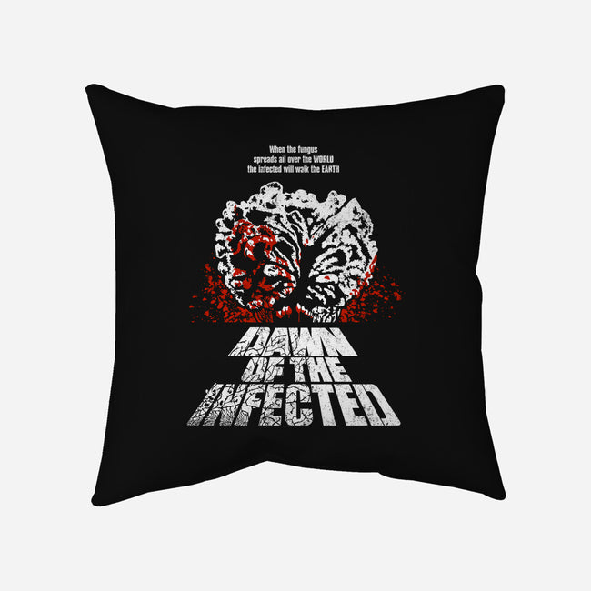 Infected Walk The Earth-none removable cover throw pillow-demonigote