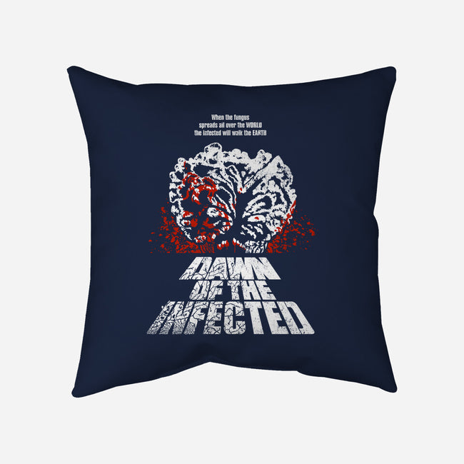 Infected Walk The Earth-none removable cover throw pillow-demonigote