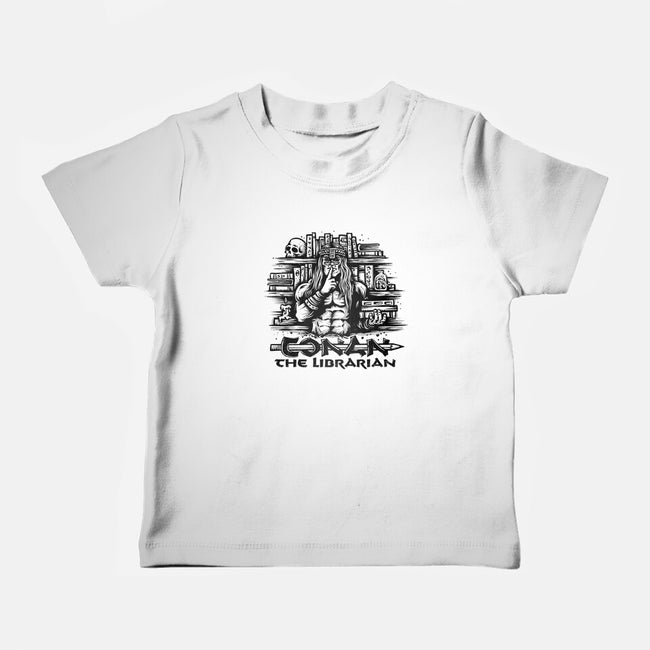 Conan The Librarian-baby basic tee-kg07