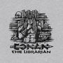 Conan The Librarian-womens basic tee-kg07