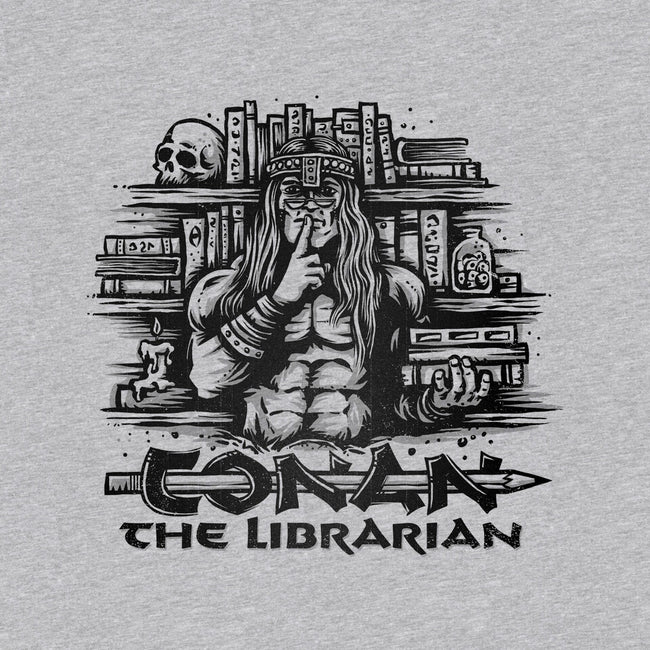 Conan The Librarian-unisex basic tee-kg07