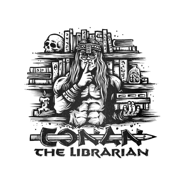 Conan The Librarian-mens heavyweight tee-kg07