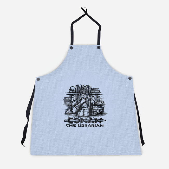 Conan The Librarian-unisex kitchen apron-kg07