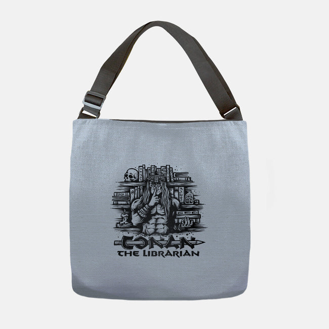 Conan The Librarian-none adjustable tote bag-kg07