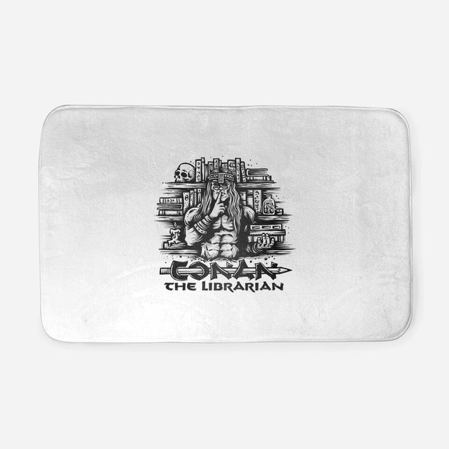 Conan The Librarian-none memory foam bath mat-kg07