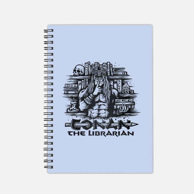 Conan The Librarian-none dot grid notebook-kg07