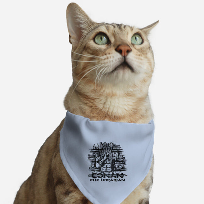 Conan The Librarian-cat adjustable pet collar-kg07