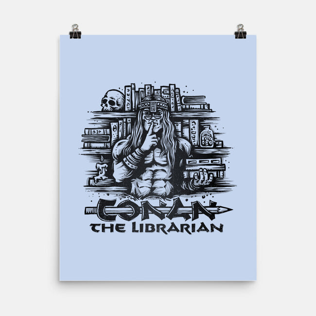 Conan The Librarian-none matte poster-kg07