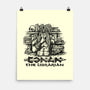 Conan The Librarian-none matte poster-kg07