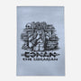 Conan The Librarian-none indoor rug-kg07