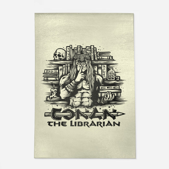 Conan The Librarian-none indoor rug-kg07