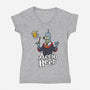 Accio Beer-womens v-neck tee-Barbadifuoco