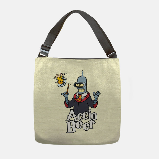 Accio Beer-none adjustable tote bag-Barbadifuoco