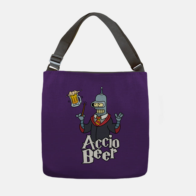 Accio Beer-none adjustable tote bag-Barbadifuoco